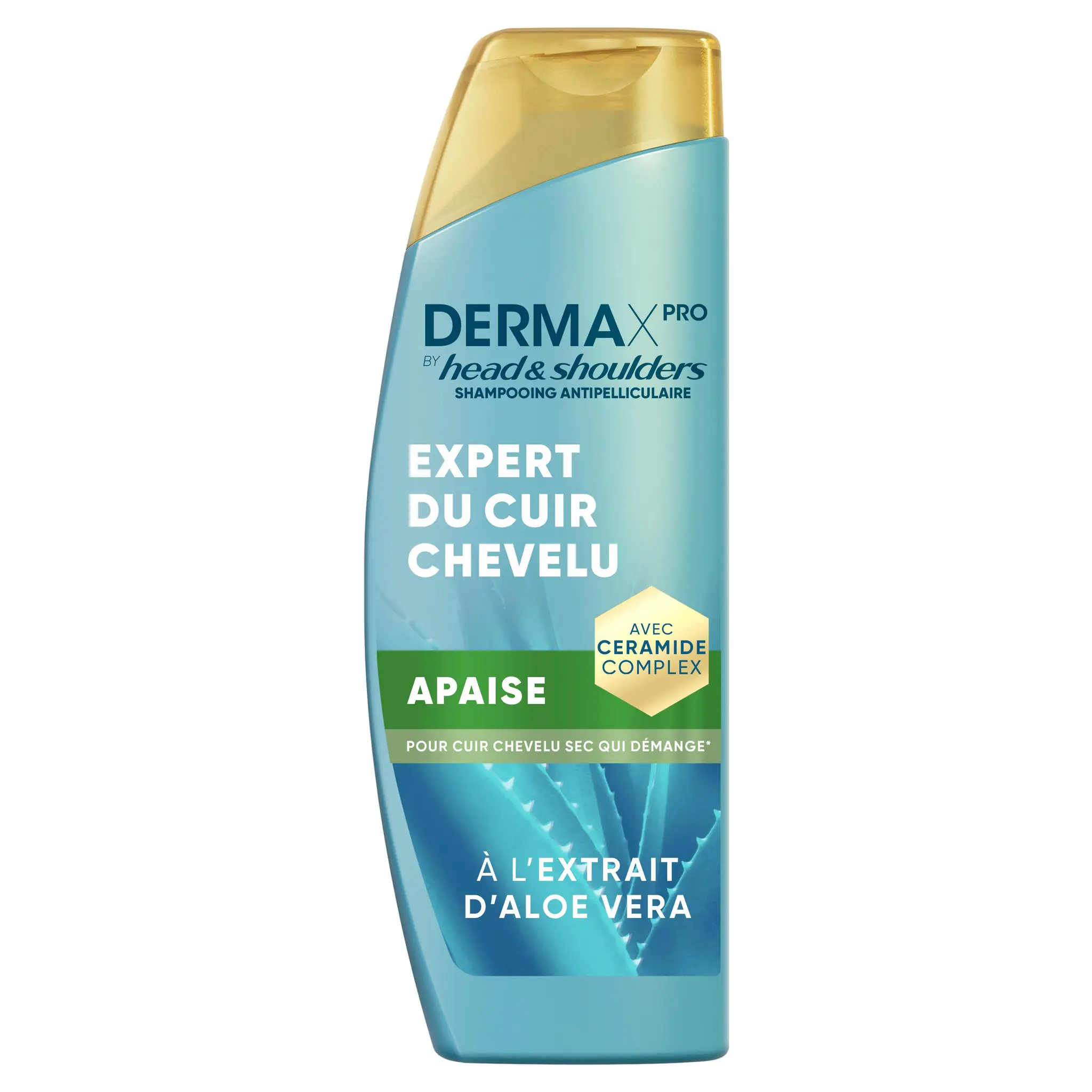 HEAD & SHOULDERS DermaXpro Shampoing apaise expert du cuir chevelu à l'extrait d'aloe vera