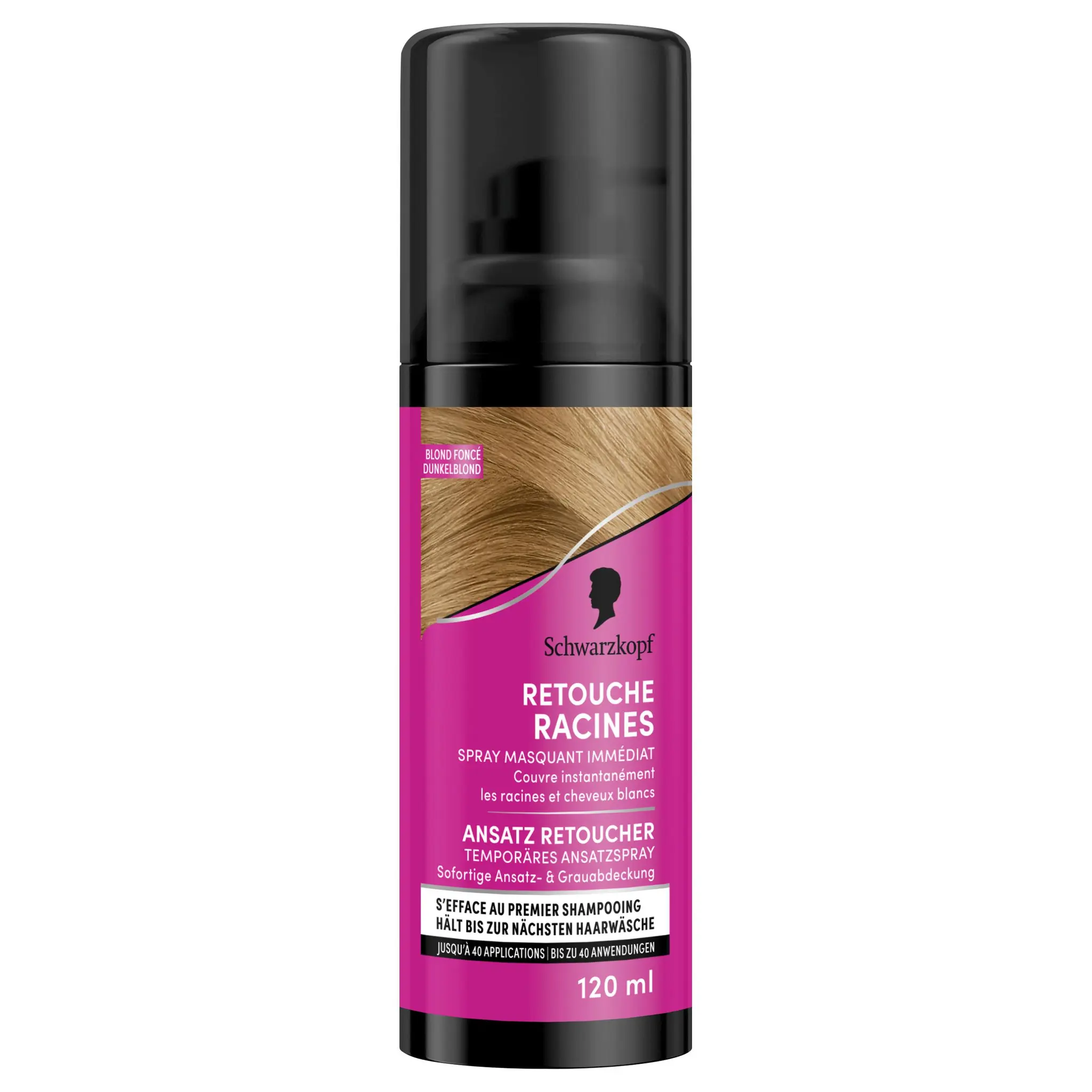 SCHWARZKOPF Spray retouche racines blond foncé