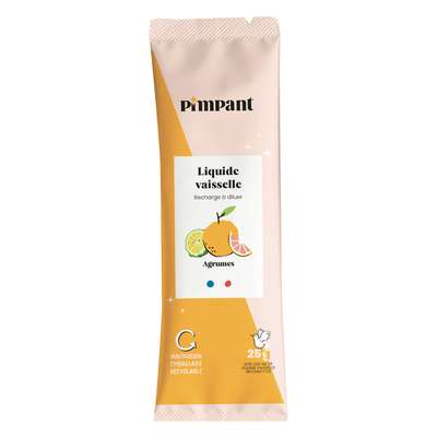 Stick recharge Liquide Vaisselle parfum Agrumes, Pimpant