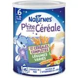 P'tite Céréale Céréales Complètes Légumes Variés NATURNES