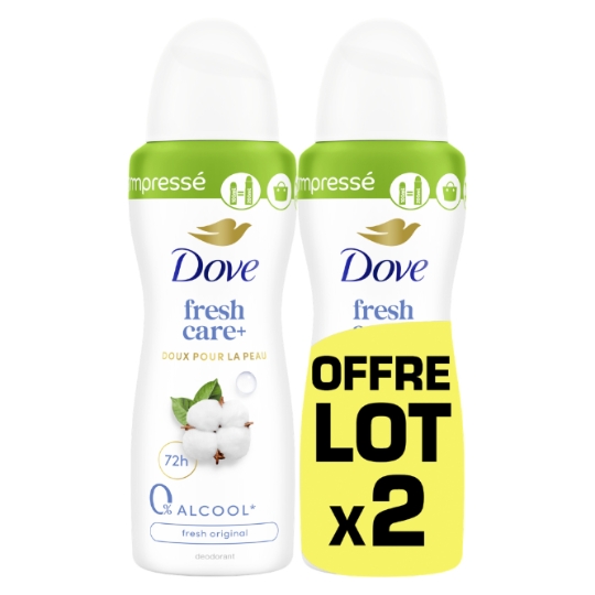 Déodorant spray Zinc Protect 72H Original DOVE