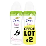 Déodorant spray compressé Anti-traces 72H Invisible Care DOVE