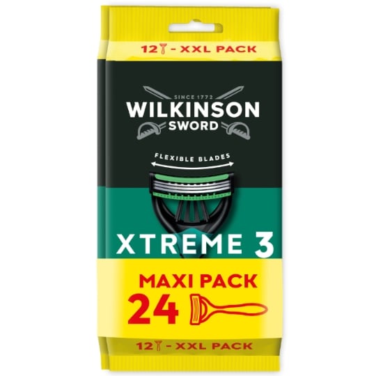 Rasoir Jetables Homme Flexible Confort Sensitive Xtreme 3 WILKINSON