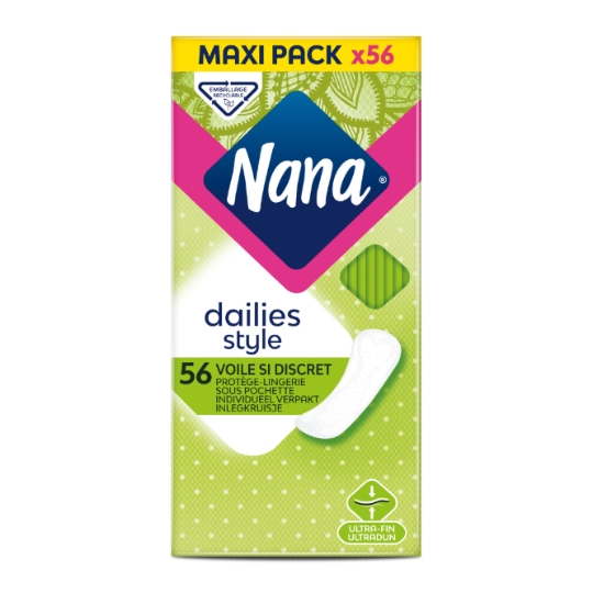 Protège-slips Voile Si Discret Ultra Fin Dailies Style NANA