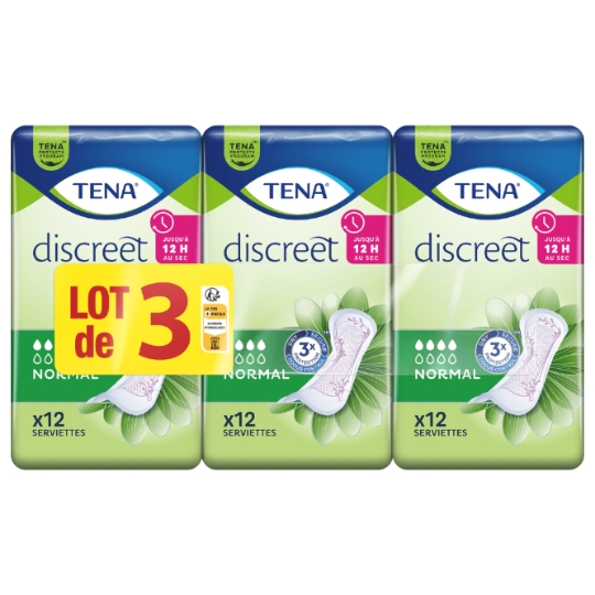 Serviettes Discreet  Normal TENA