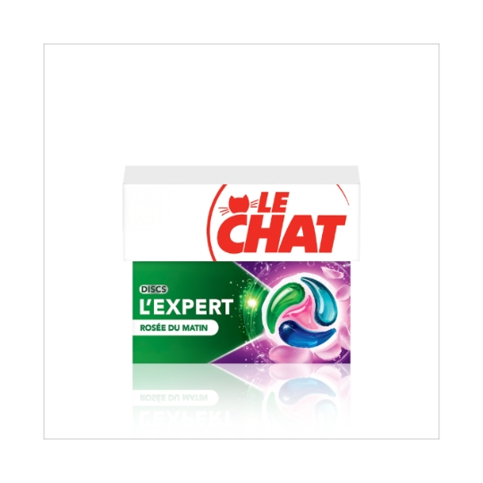 Lessive en Dosette Discs L'Expert Rosée du Matin LE CHAT
