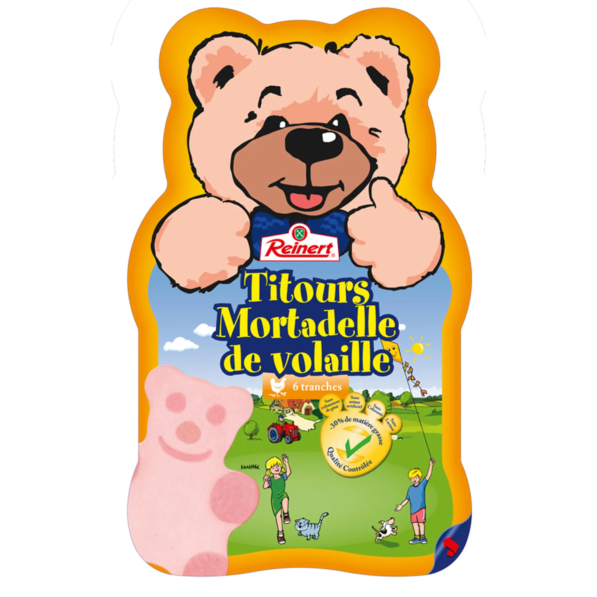 REINERT Titours mortadelle de volaille