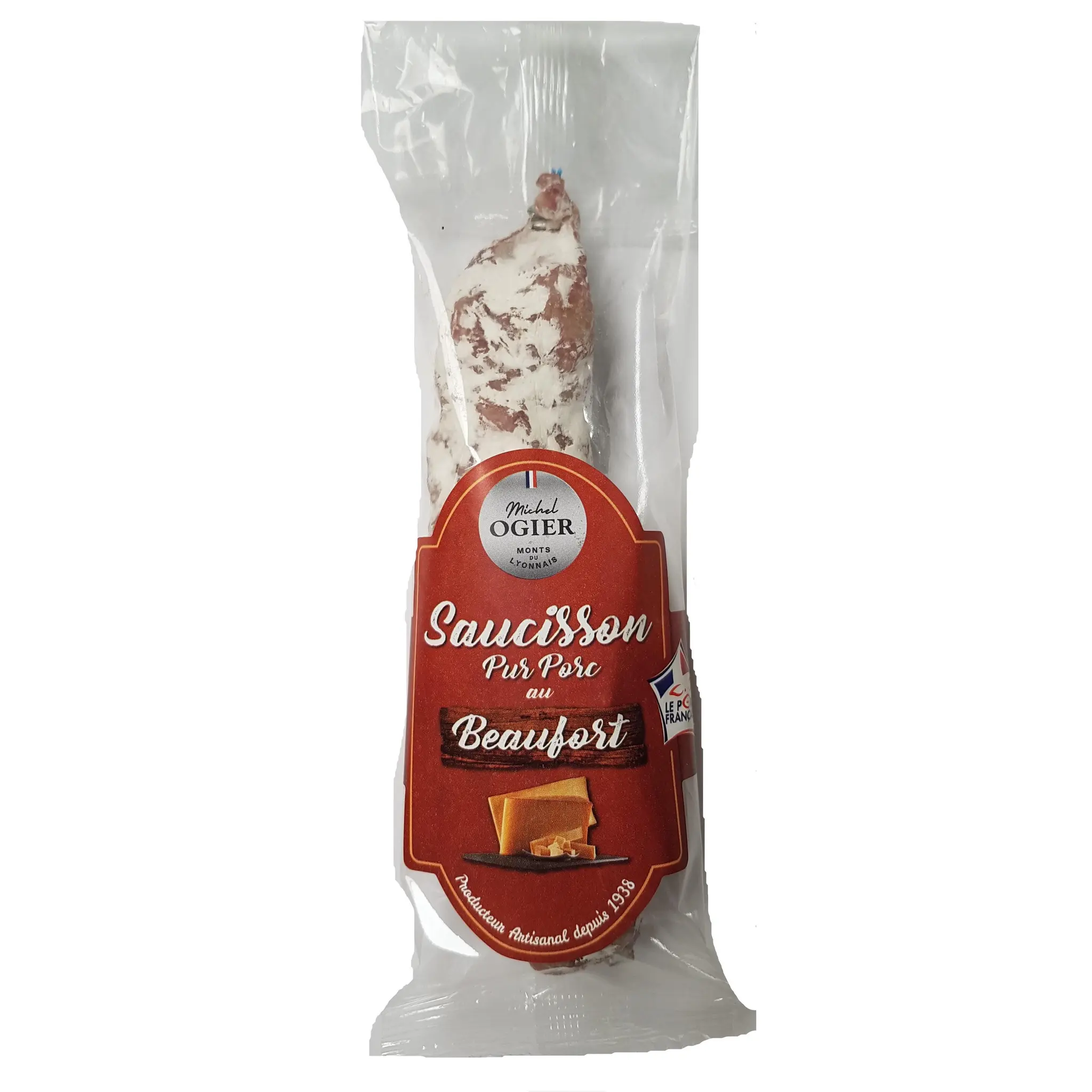 OGIER Saucisson pur porc au Beaufort