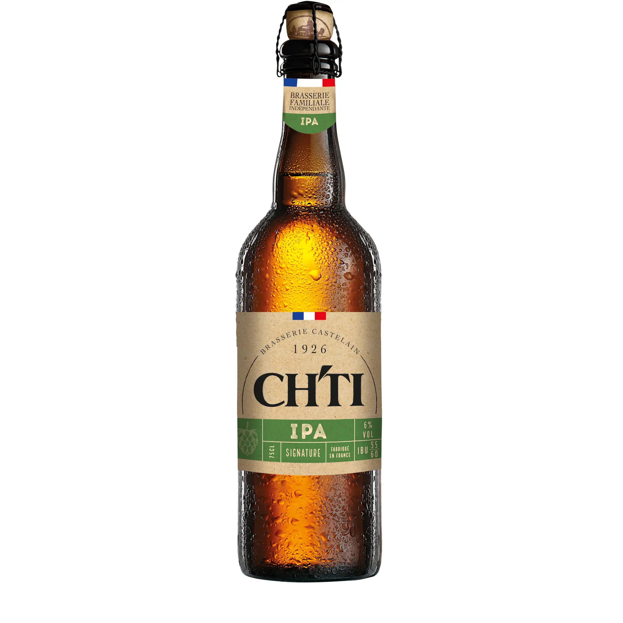 CH'TI Bière blonde IPA signature 6% bouteille
