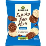 Alnatura Mini Galettes de riz au chocolat au lait sans gluten Bio, 60g