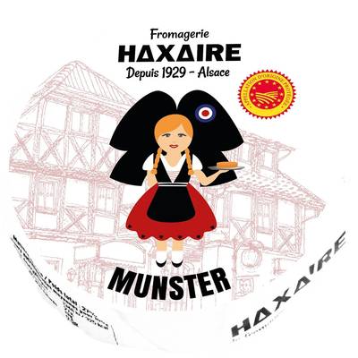 Les Petites Laiteries Munster Le Préféré d'Alsace, 220g