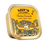 Lily's Kitchen Barquette Pâtée en Terrine Poulet Dinde Légumes pour Chien, 150g
