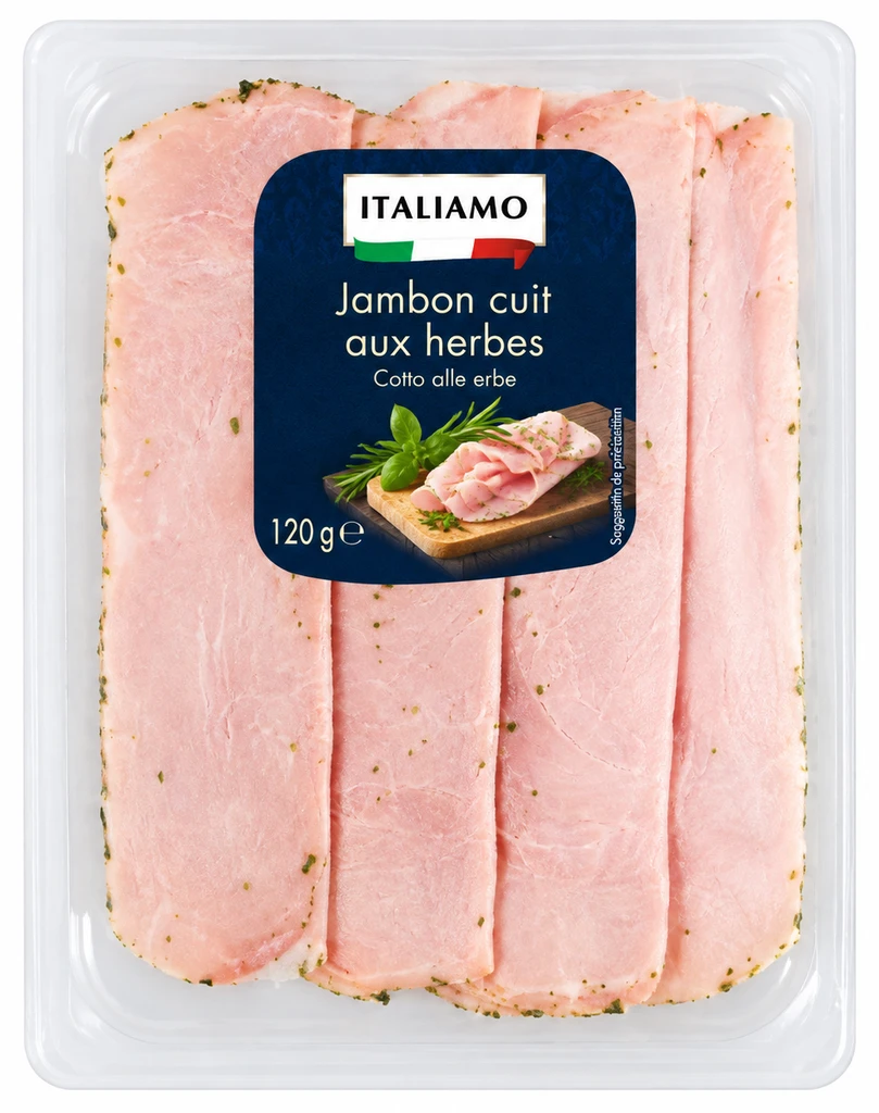 Jambon cuit aux herbes
