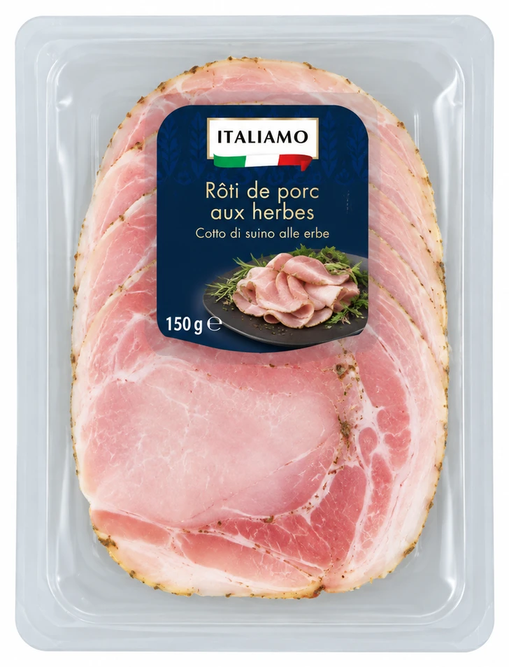 Rôti de porc aux herbes