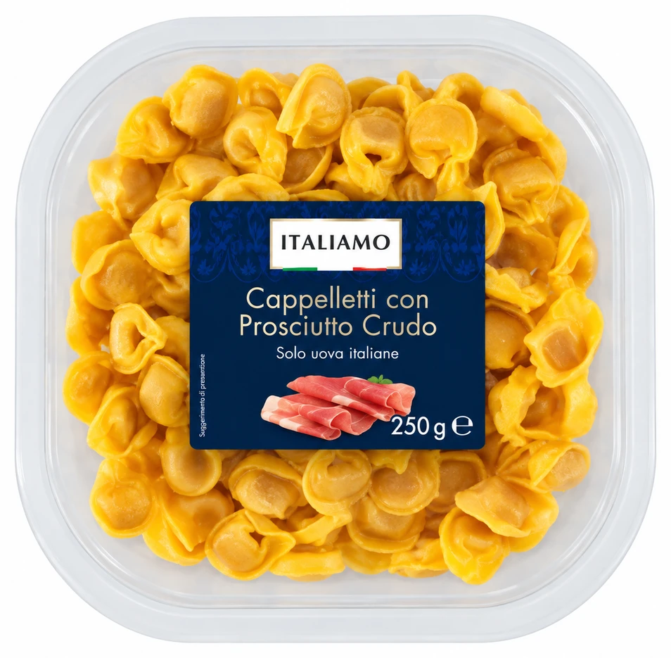 Cappelletti au jambon cru