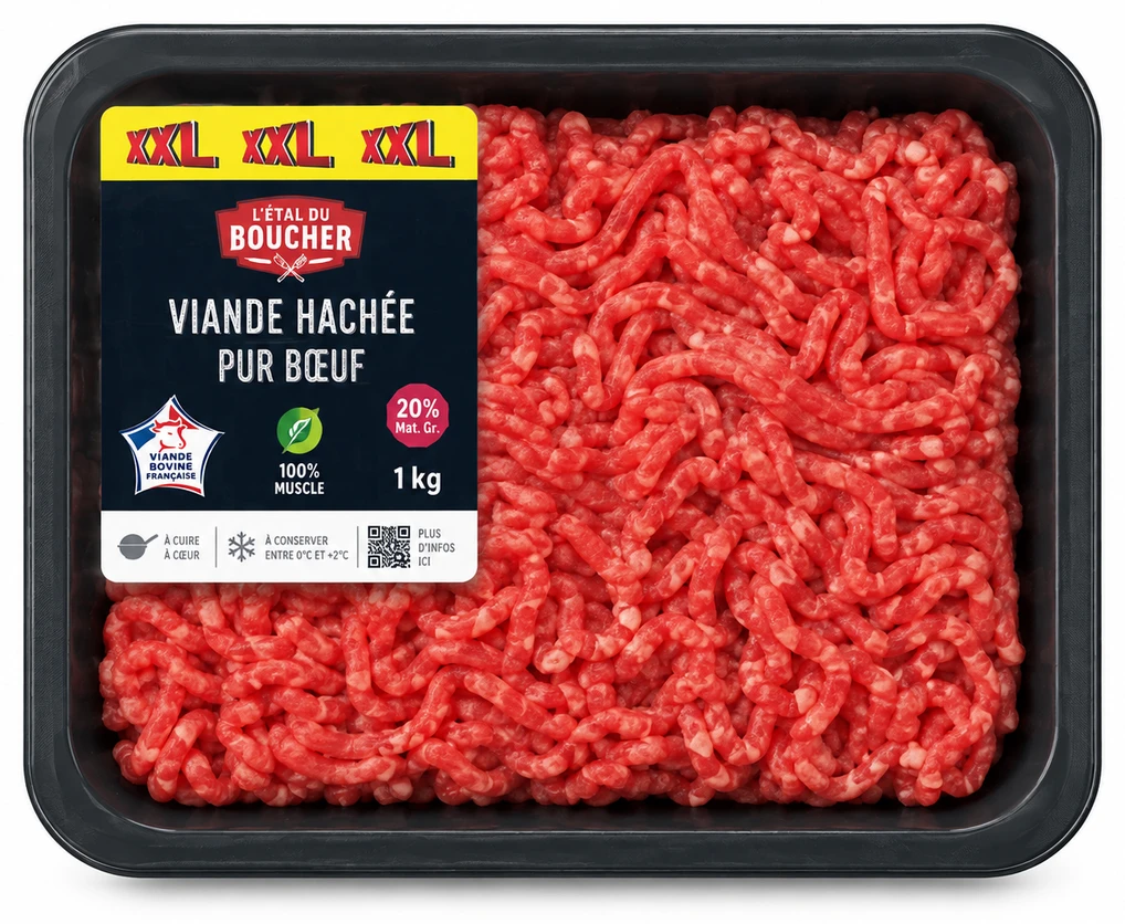 Viande hachée pur boeuf