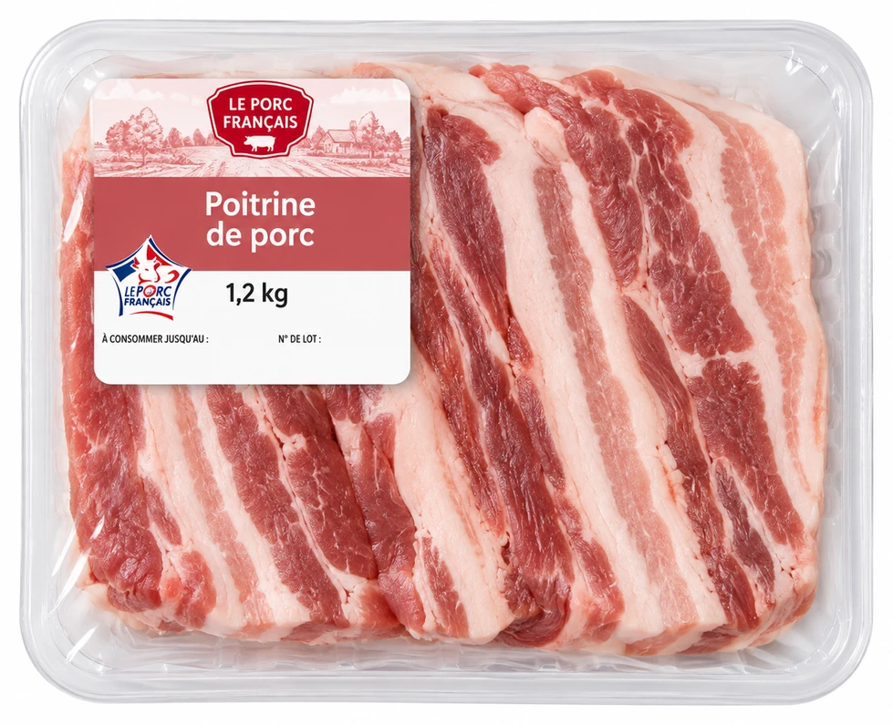 Poitrine de porc