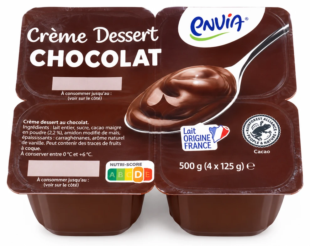 Crème dessert chocolat