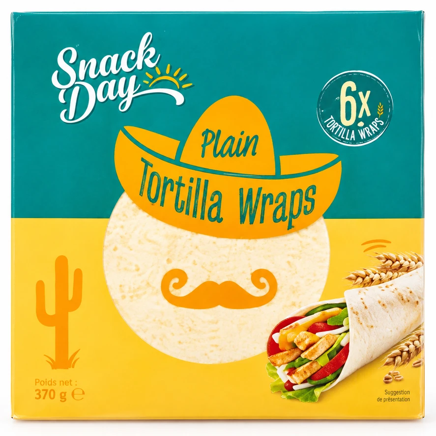 Snack Day Tortilla wraps