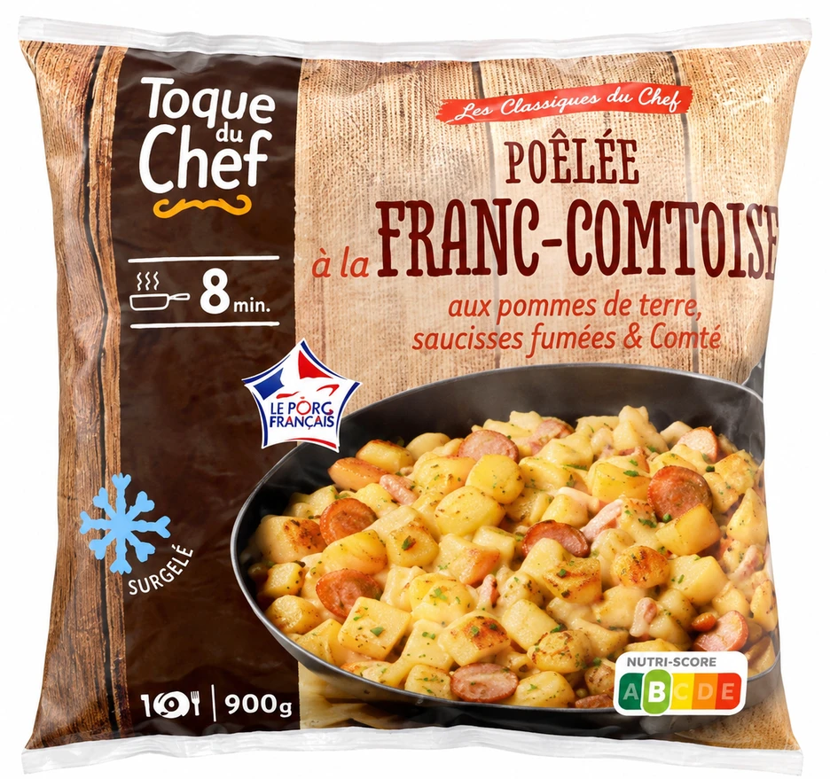 Toque du Chef Poêlée à la franc-comtoise