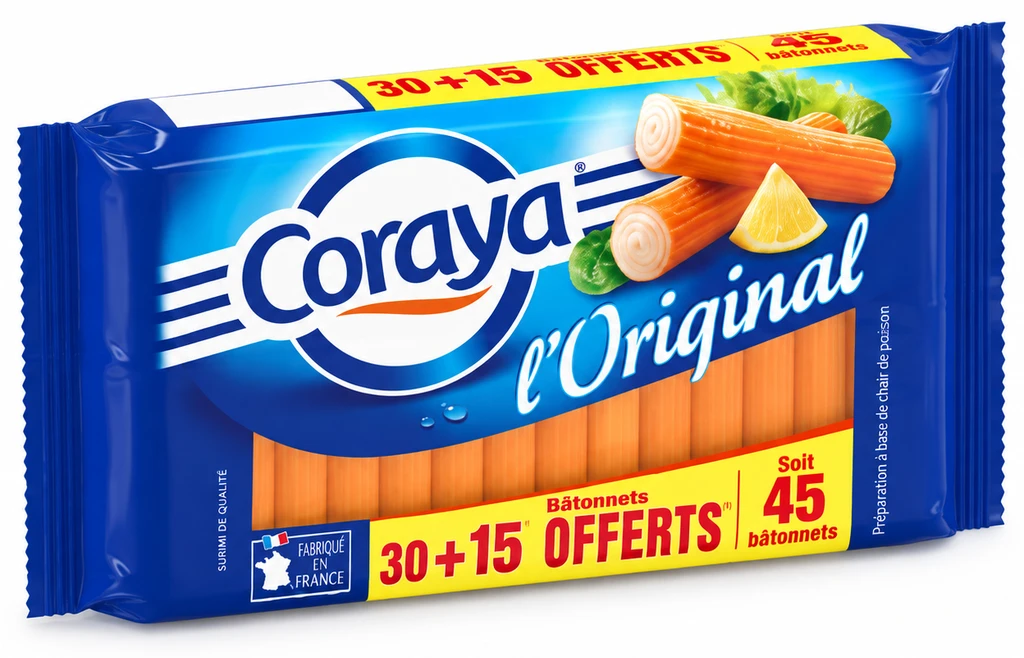 Coraya l'original batonnets surimi