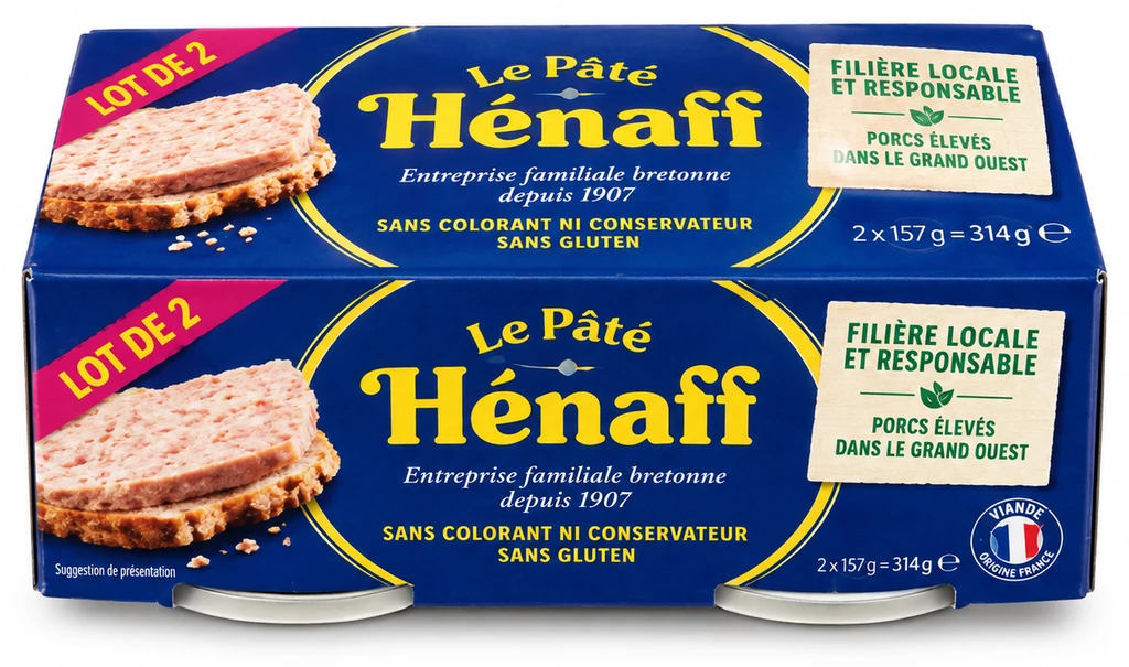 Henaff Pate de porc