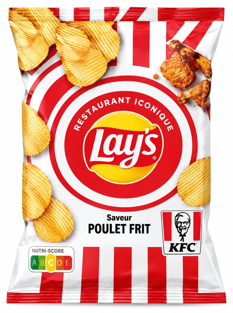 Lay's Chips iconique saveur poulet frit
