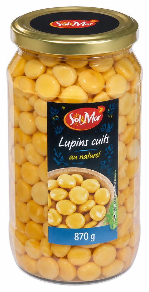 Lupins cuits