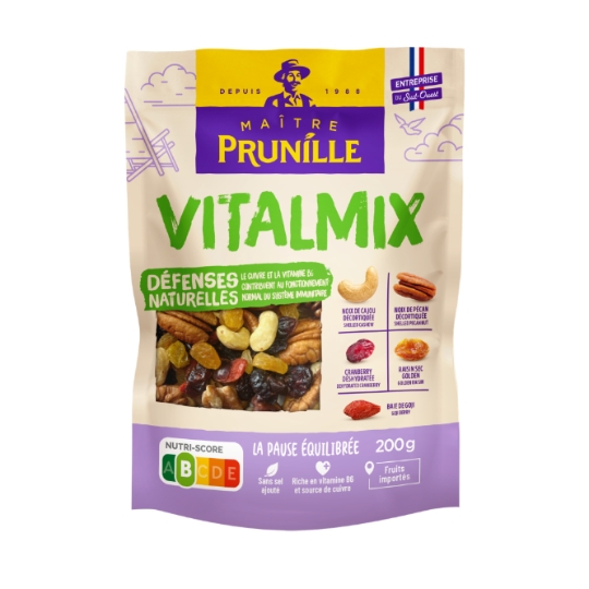 Fruit sec mélange vitalmix défenses naturelles MAITRE PRUNILLE