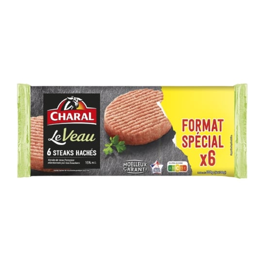 Steaks Hachés de Veau CHARAL