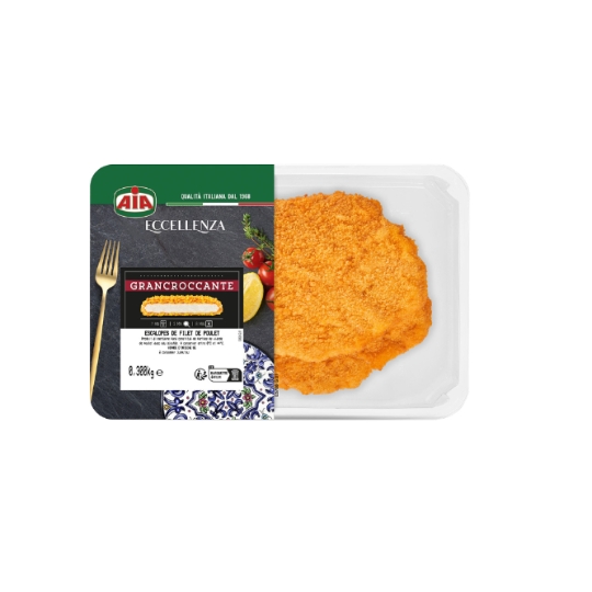 Escalopes de Poulet Filet Pané Poulet Grancroccante AIA