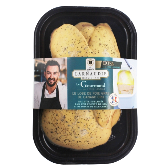 Foie Gras de Canard Cru Assaisonné le Gourmand JEAN LARNAUDIE