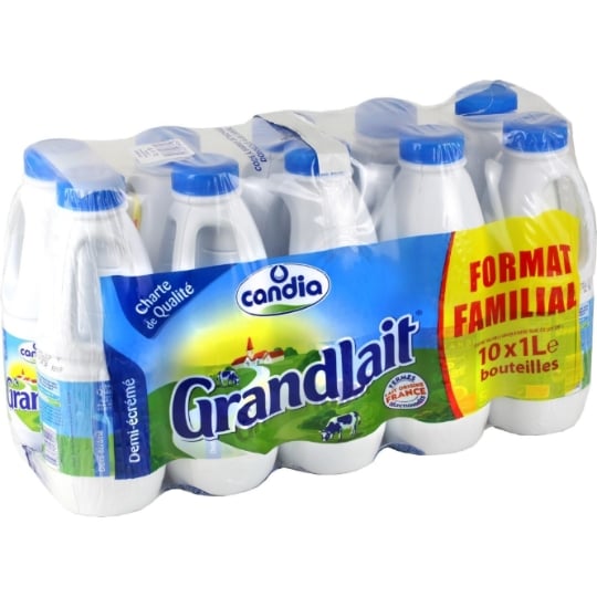 Lait Demi-Ecrémé GrandLait GRANDLAIT