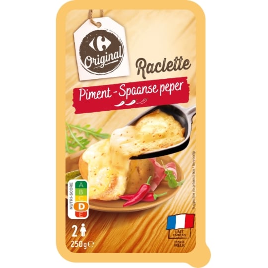 Fromage à Raclette au Piment CARREFOUR ORIGINAL