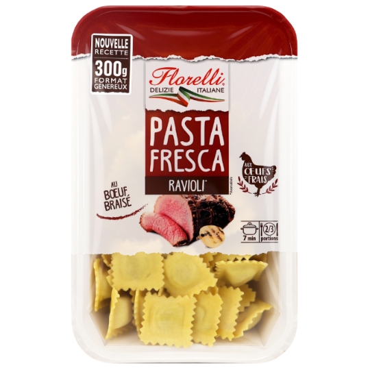 Ravioli au Bœuf Braisé aux Œufs Frais FLORELLI