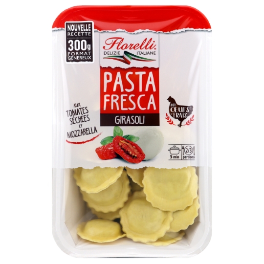 Girasoli Tomates Séchées et Mozzarella aux Œufs Frais FLORELLI