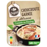 Plat Cuisiné choucroute d'Alsace au riesling CARREFOUR ORIGINAL