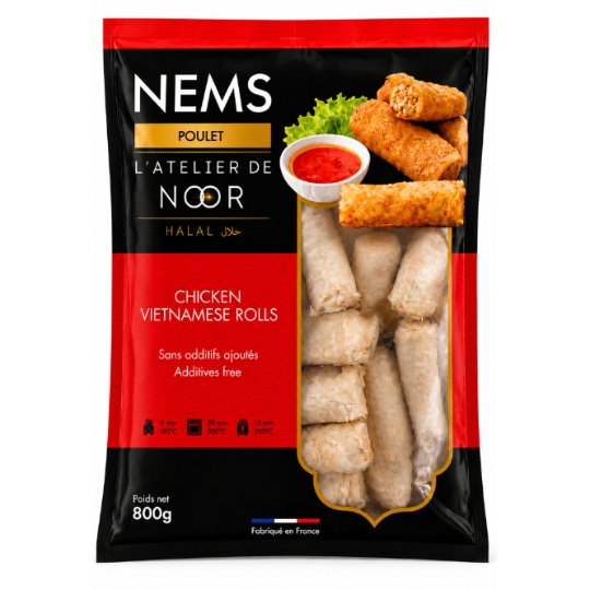 Nems au Poulet Halal L'ATELIER DE NOOR