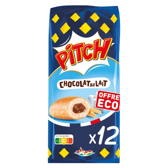 Brioches Fourrées au Chocolat au Lait PITCH