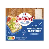 Pain Mini canapés Nature JACQUET