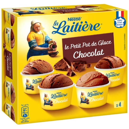 Glace en Pot Chocolat LA LAITIERE