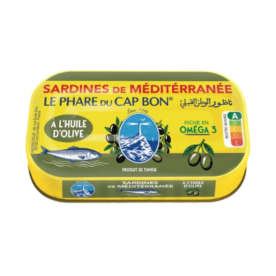 Sardine Huile d'olive LE PHARE DU CAP BON
