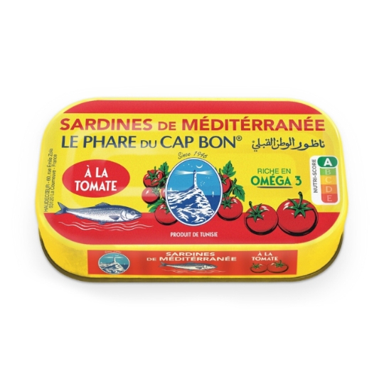 Sardine De Méditérranée à la Tomate LE PHARE DU CAP BON