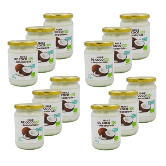 Huile De Coco Désodorisée Bio - Agidra AGIDRA