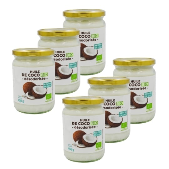 Huile De Coco Désodorisée Bio - Agidra AGIDRA