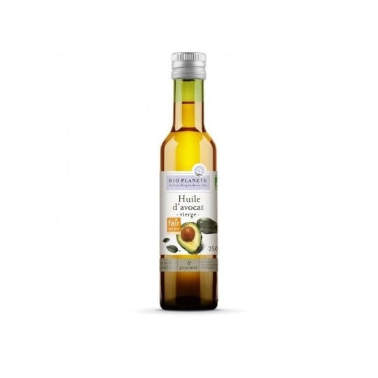 Huile Vierge D'avocat 250ml Commerce Equitable - Bioplanete BIO PLANÈTE