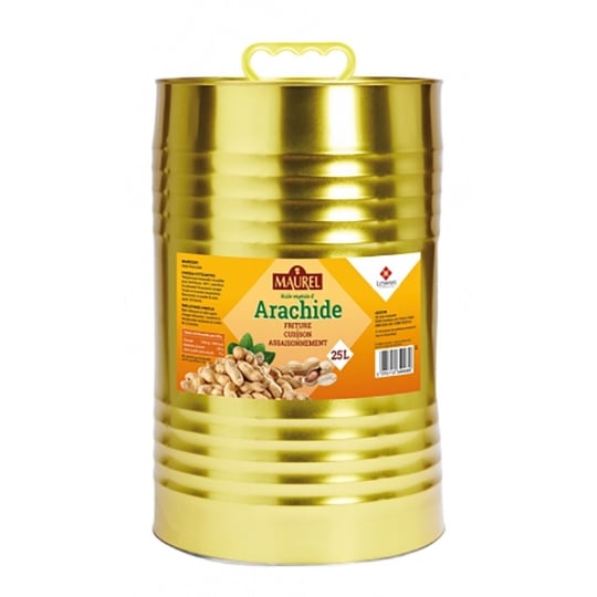 Huile D'arachide  - Bidon Métal 25l MAUREL