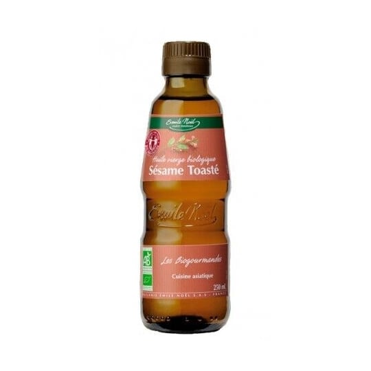 Huile Vierge Bio Equitable De Sésame Toastée