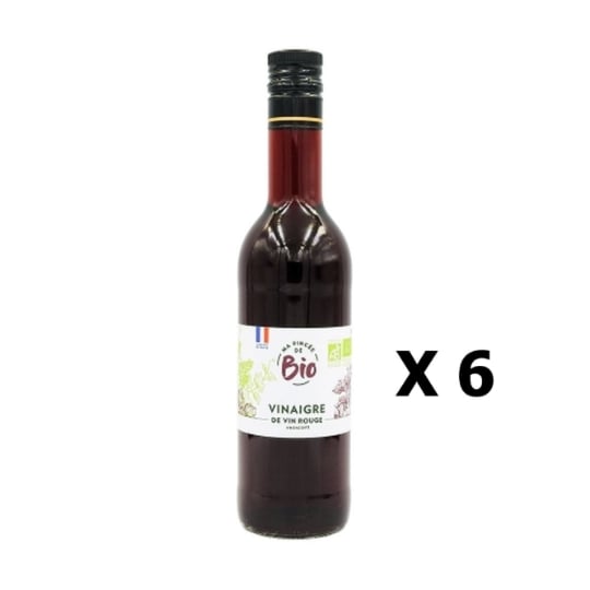 Lot 6x Vinaigre De Vin Bio - France - Ma Pincée Bio - Bouteille 500ml MA PINCÃ‰E BIO