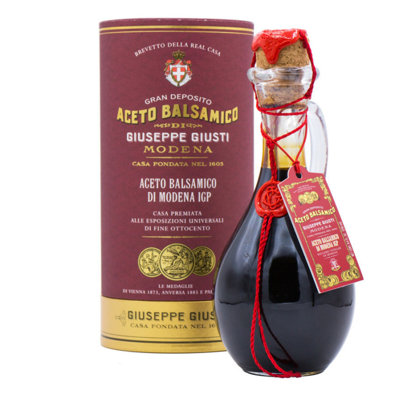 Vinaigre Balsamique De Modena Igp 3 Médailles Or "riccardo Giusti" Amphore 250 Ml ACETAIA GIUSTI